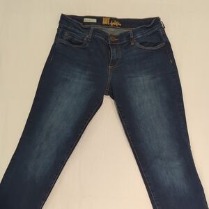Kut from the Kloth Katy Boyfriend Dark Blue Rinse Jeans